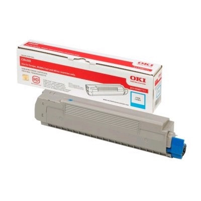 OKI 43487711 toner cian (original) 43487711 035876 - 1