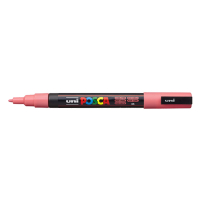 POSCA PC-3M rotulador rosa coral (0,9 - 1,3 mm redondo) PC3MC 424079