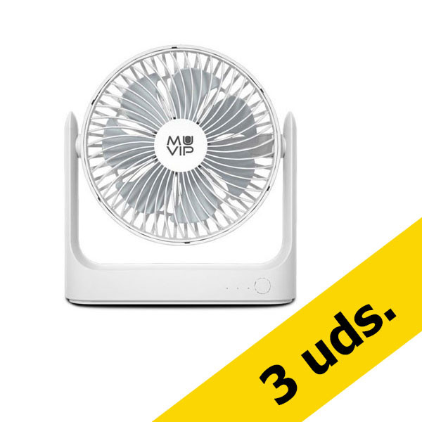 Pack: x3 ventiladores de sobremesa portátiles  426331 - 1