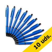 Pack x10: Bolígrafos de 123tinta Azul
