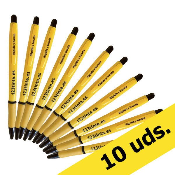 Pack 10x Bolígrafos de 123tinta  400071 - 1