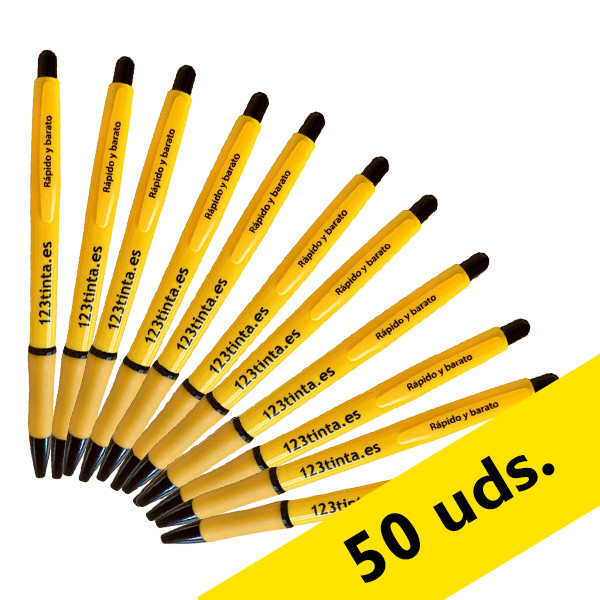 Pack 50x Bolígrafos de 123tinta  400081 - 1