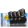 Pack Kyocera: TK-5430K/C/M/Y negro + 3 colores (marca 123tinta)