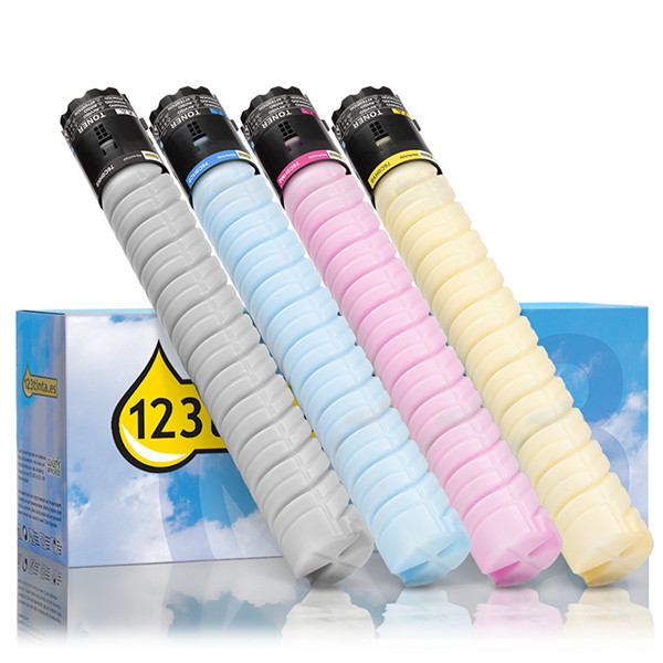 Pack ahorro: Lexmark 76C0HK0, C0, M0, YO negro + 3 colores (marca 123tinta)  131978 - 1