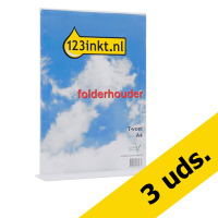 Pack ahorro 5x portafolletos 123tinta base en T A4