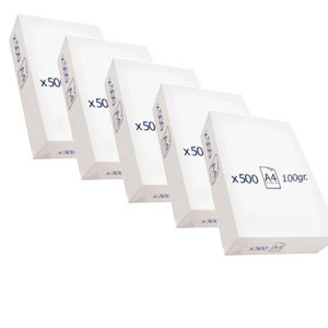 Pack x5: Papel A4 | 100 g (500 hojas)  425791 - 1