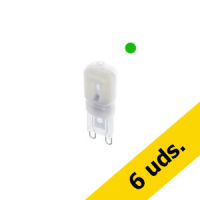 Pack x6: Bombilla LED G9 Luz Neutra (2.5W)