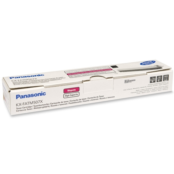 Panasonic KX-FATM507X toner magenta XL (original) KXFATM507X 075218 - 1