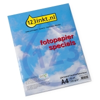 Papel fotográfico brillante especial con estructura de vetas de madera 230 gramos A4 (10 hojas) (marca 123tinta)  064178