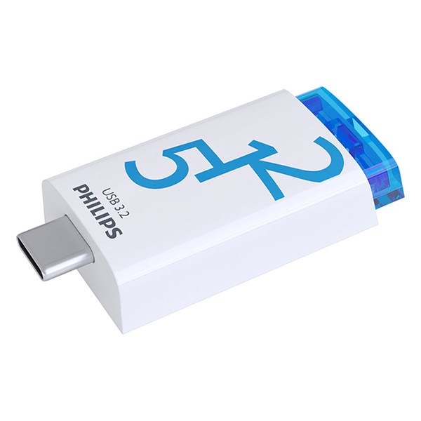 Philips Memoria USB 512GB 3.2 USB-C Click Philips FM51FD175B 098715 - 1