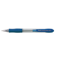 Pilot Pack x10: Pilot Supergrip Bolígrafo Azul Retráctil (0.4mm)  405524