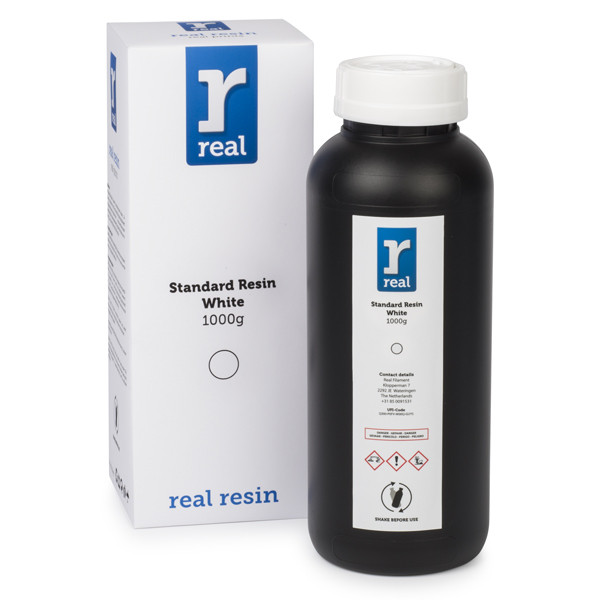 REAL resina estándar blanca 1 kg RLRSTW10 DAR00917 - 1