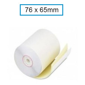 Rollo Papel Autocopia 76,5x65mm (Papel Térmico) QNPA7665 425166 - 1