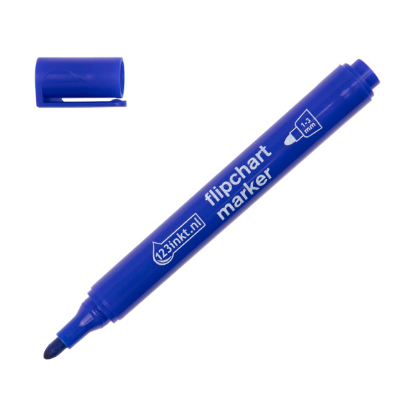 Rotulador de rotafolio 123tinta azul (redondo 1-3 mm) 4-380003C 390561 - 1