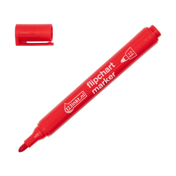 Rotulador de rotafolio 123tinta rojo (redondo  1-3 mm) 4-380002C 390559 - 1