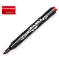 Rotulador permanente rojo 123tinta (2,5 mm) 4-21002C 4-3000002C EK-70REDC N50-BC 300165