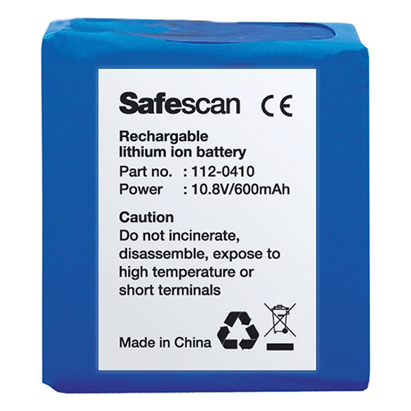 Safescan LB-105 bateria recargable 112-0410 219077 - 3