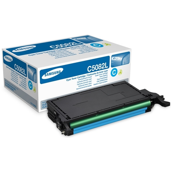 Samsung CLT-C5082L (SU055A) toner cian XL (original) CLT-C5082L/ELS 033684 - 1