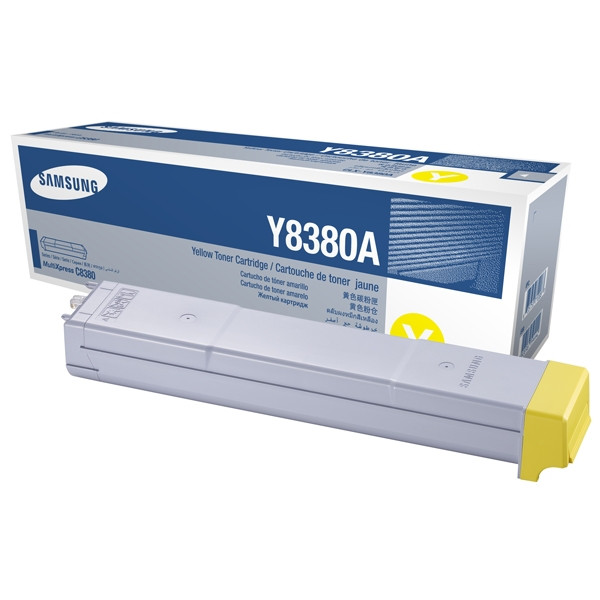 Samsung CLX-Y8380A (SU627A) toner amarillo (original) CLX-Y8380A/ELS 033644 - 1