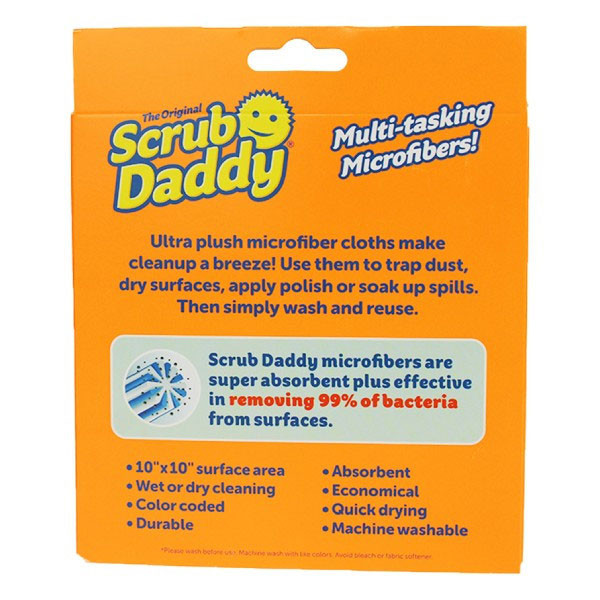 Scrub Daddy | Paños de microfibra | 2 piezas SDMICRO SSC00245 - 2