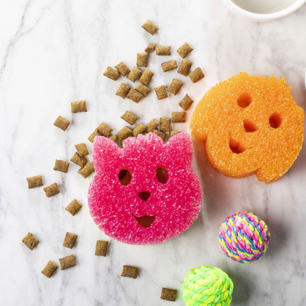 Scrub Daddy | Scrub Mommy Edición Especial Gato Rosa SMCAT SSC01034 - 3