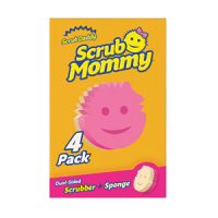 Scrub Daddy | Scrub Mommy esponjas rosas (4 unidades)  SSC01004