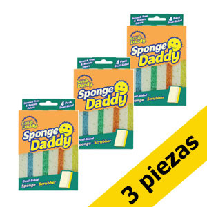 Scrub Daddy | Sponge Daddy estropajos (4 piezas)