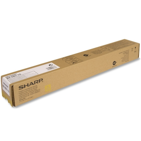 Sharp MX-51GTYA toner amarillo (original) MX51GTYA 082280 - 1