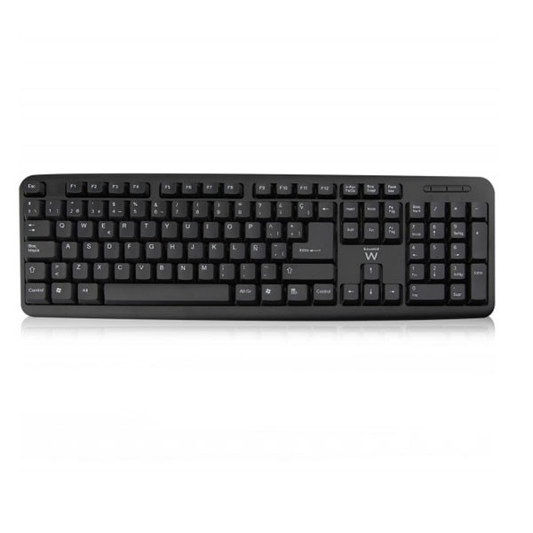 Teclado silencioso USB negro EW3109 426407 - 1