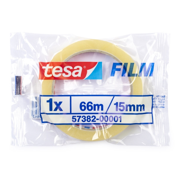 Tesa Cinta Adhesiva Transparente | 15mm x 66M 57382-00001-00 57382-00001-01 202291 - 1