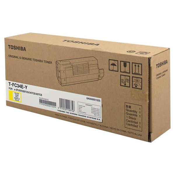 Toshiba T-FC34E-Y toner amarillo (original) 6A000001525 078912 - 1