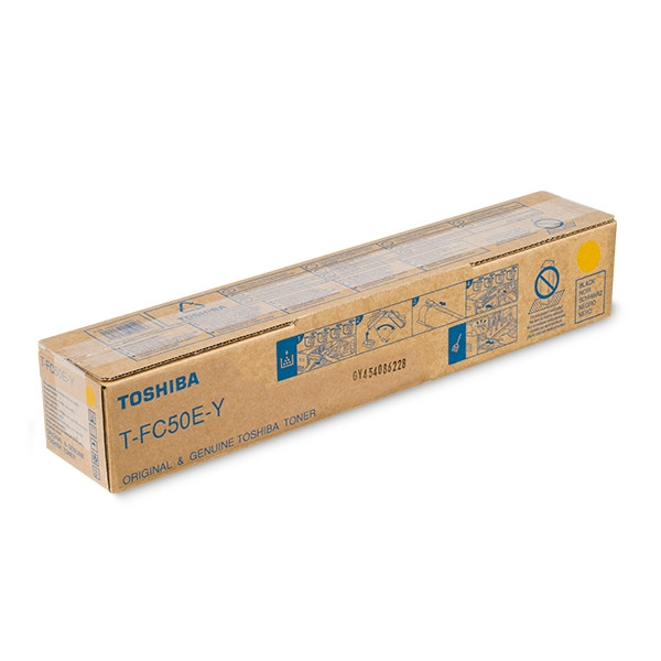 Toshiba T-FC50E-Y toner amarillo (original) 6AJ00000111 078932 - 1