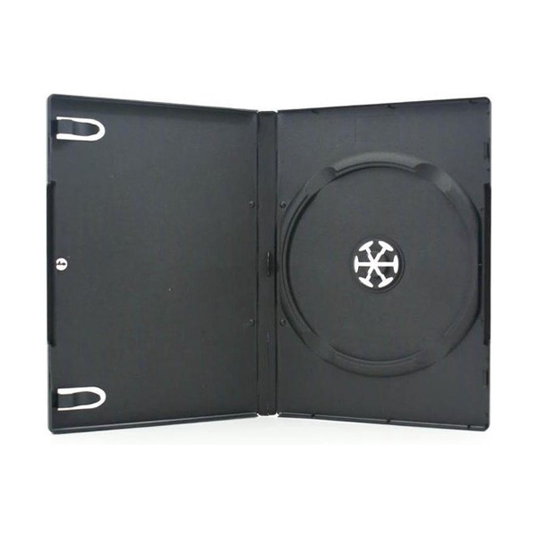 White label Caja para DVD negra (100 unidades)  050670 - 1