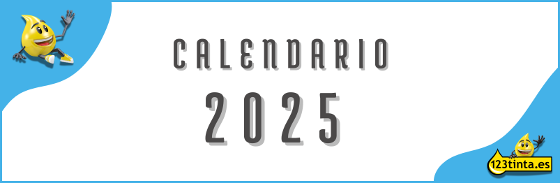 Calendario 2025 para imprimir gratis