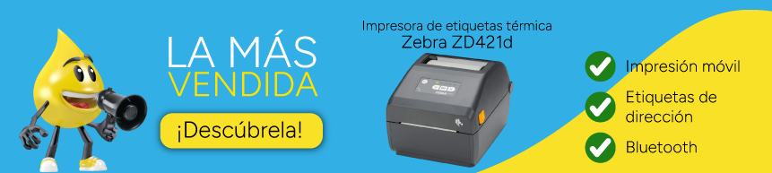 Etiquetadora Zebra ZD421d