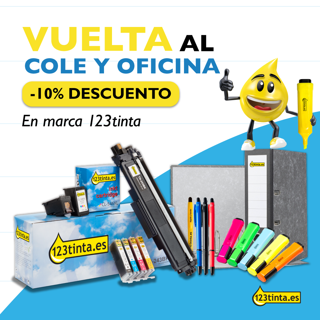 ¡-10% en marca 123tinta!