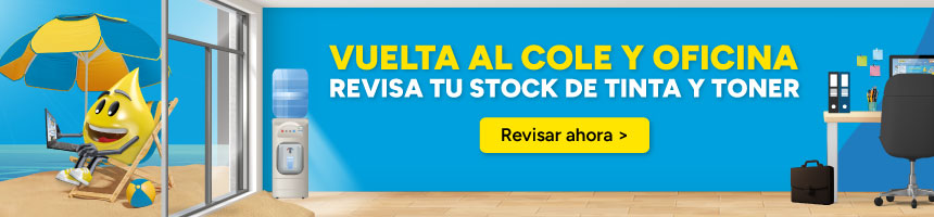 Revisa tu stock de tinta y toner Revisa tu stock de tinta y toner