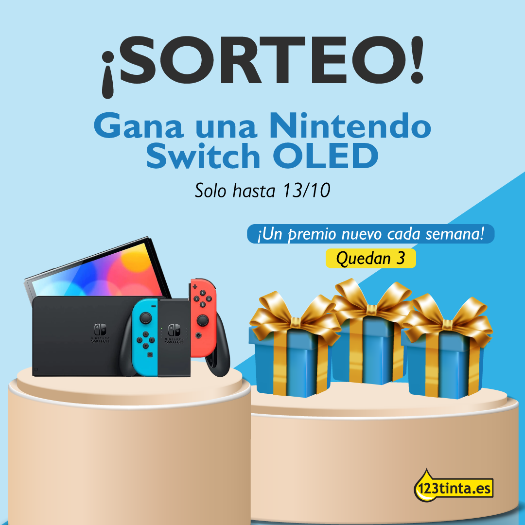 Gana una Nintendo Switch OLED